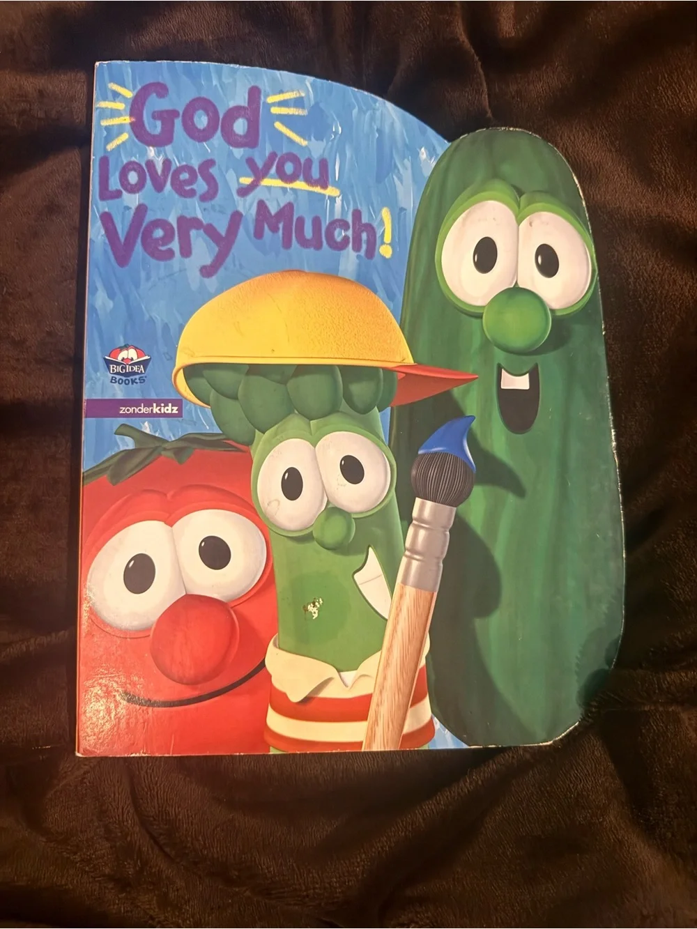 God Loves You Very Much! - Blue Kids' Board Book by Zonderkidz